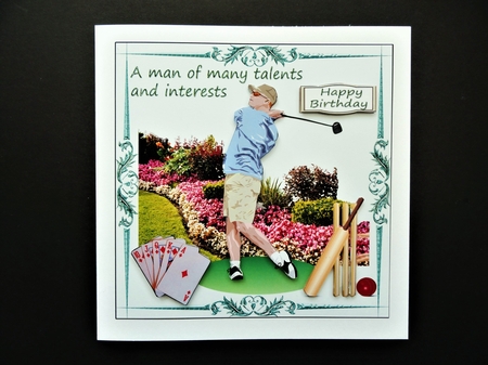 A MAN OF MANY INTERESTS by Valerie Spowart