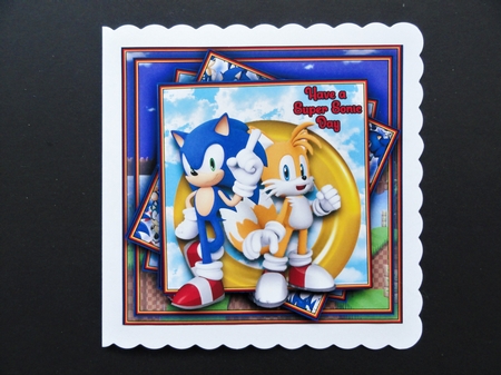 Super Sonic Bumper Kit #1  Ages 3-12 included   CARD FRONT * by Valerie Spowart