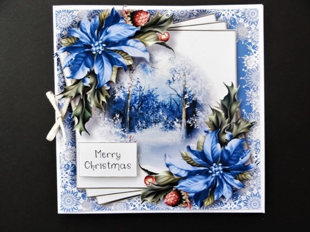 Faded Edge Christmas Scene Bumper Kit 1 by Valerie Spowart