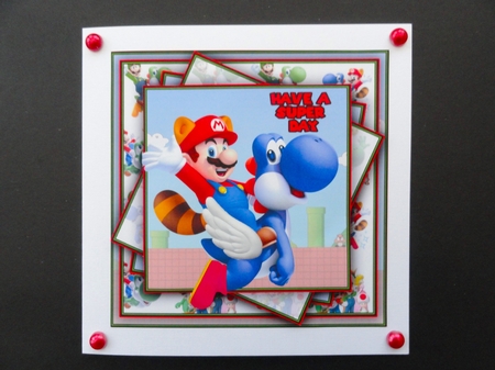 Super Day Mini Kit #4   CARD FRONT * by Valerie Spowart