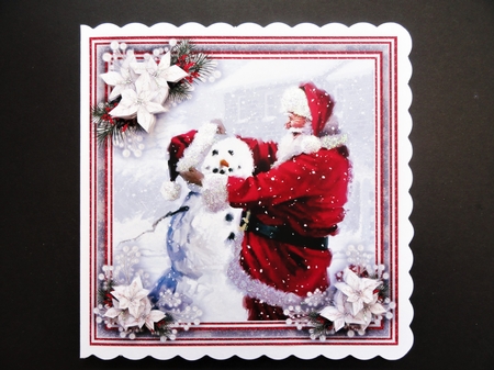 Santa & The Snowman Mini Kit #1    by Valerie Spowart