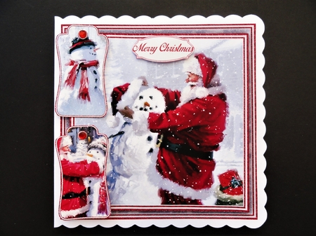 Santa & The Snowman Mini Kit #1    by Valerie Spowart