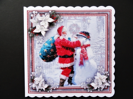 Santa & The Snowman Mini Kit #2    by Valerie Spowart
