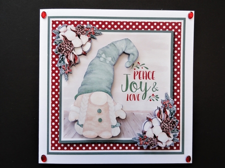 Christmas Gnomes three  by Valerie Spowart