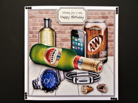 Male Birthday or Fathers Day by Valerie Spowart