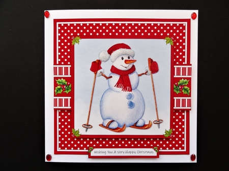 Cute Lil Snowman - Card Two by Valerie Spowart