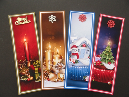Christmas Bookmarks Sheet 2 by Valerie Spowart