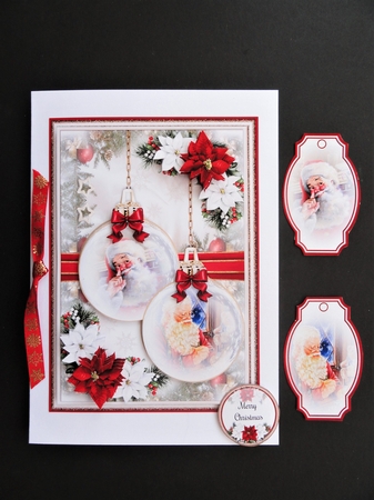 Santa Baubles 02 Mini Page Kit by Valerie Spowart