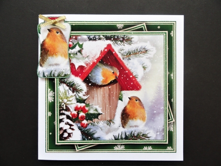 Winter Robins 2 Mini Kit #4   by Valerie Spowart