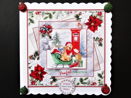 A Pawfect Christmas Mini Page Kit  by Valerie Spowart