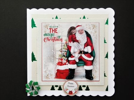 A Visit To Santa 03 Mini Page Kit by Valerie Spowart