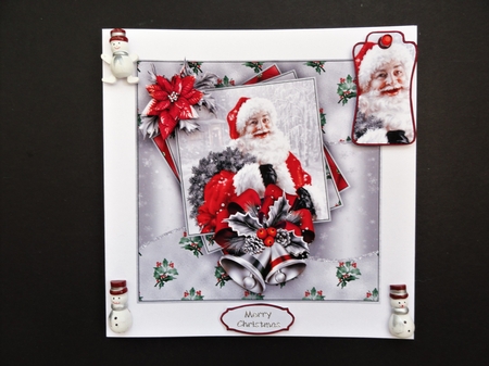 Father Christmas Mini Kit #6   NO BELLS OR FLOWER**  by Valerie Spowart