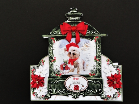 Cute Christmas Lantern 06 Shaped Mini Page Kit  by Valerie Spowart