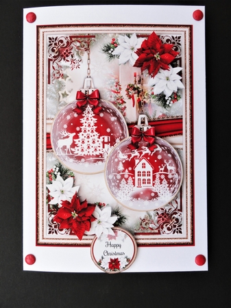 Silhouette Christmas Baubles Bumper Mini Page Kits by Valerie Spowart