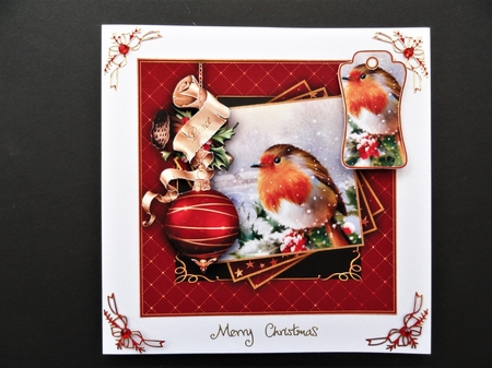 Winter Robins 3 Mini Kit #5  by Valerie Spowart