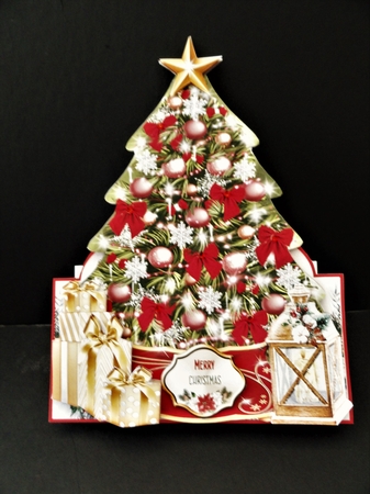 Shaped Christmas Tree Mini Page Kit by Valerie Spowart