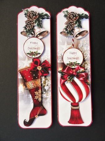 Festive Folding Bookmarks Mini Page Kit by Valerie Spowart