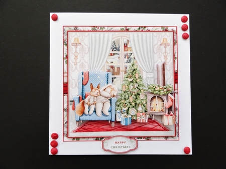 A Cozy Christmas Eve Mini Page Kit by Valerie Spowart