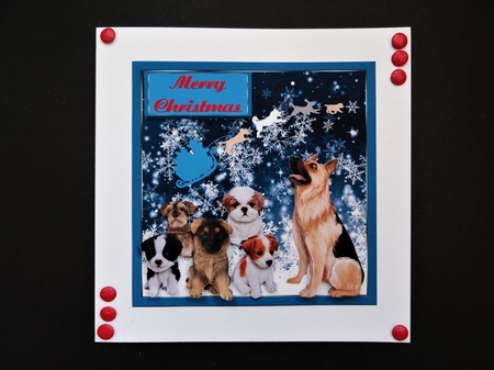 Look Kids its Santa woofmas 2 by Valerie Spowart