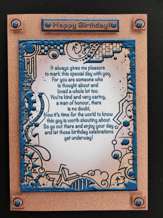 Two Verse Toppers/Inserts/Card Front by Valerie Spowart