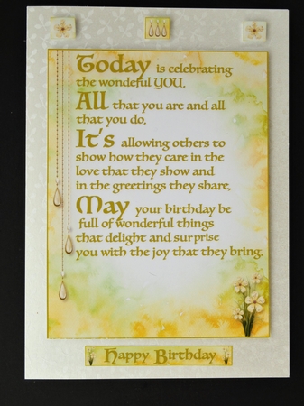 Two Verse Toppers/Inserts/Card Front  by Valerie Spowart