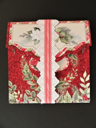 Caroling in Bracken Wood Folio Card by Valerie Spowart