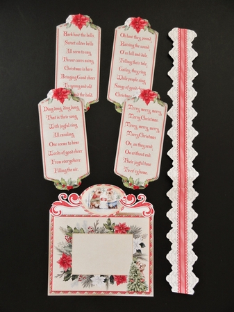 Caroling in Bracken Wood Folio Card by Valerie Spowart