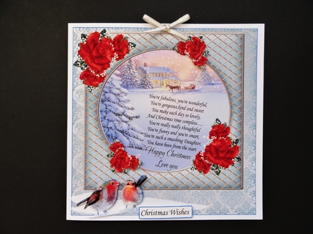 DAUGHTER AT CHRISTMAS by Valerie Spowart