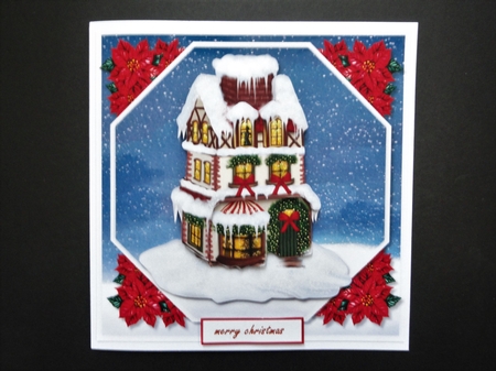 Christmas House Mini Kit by Valerie Spowart