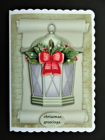 Christmas Lantern Mini Kit by Valerie Spowart