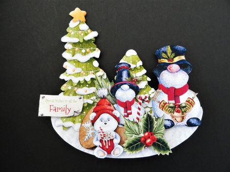 Let it Gnome 4 Rocker Card Mini Kit by Valerie Spowart