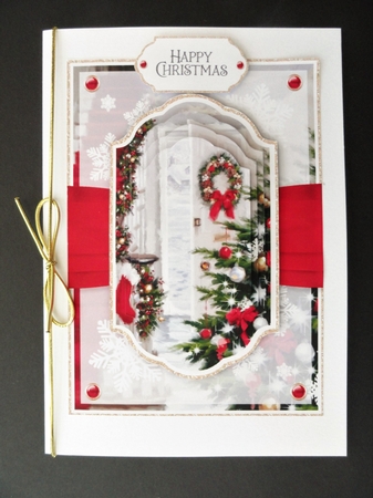 Oh Christmas Tree 7x5 inch No.1 by Valerie Spowart