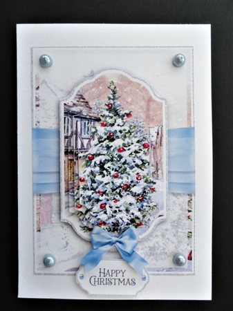Oh Christmas Tree 7x5 inch No.6 by Valerie Spowart