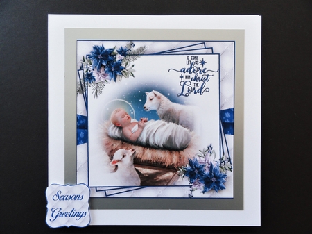 Christ The Lord 6X6 Topper Kit #1  by Valerie Spowart
