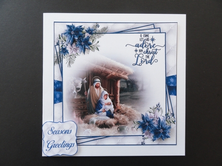 Christ The Lord 6X6 Topper Kit #1  by Valerie Spowart