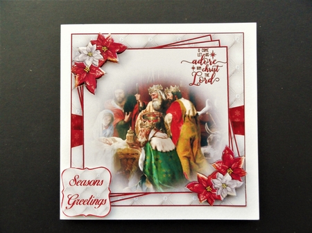 Christ The Lord 2 6X6 Topper Sheet #2  by Valerie Spowart