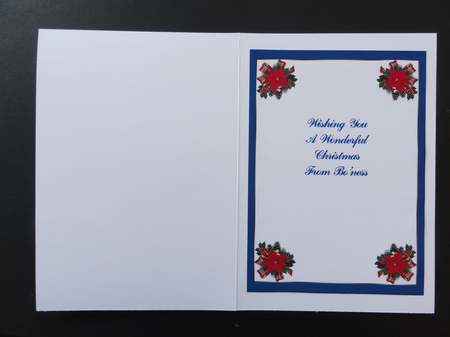 Christmas inserts Boness by Valerie Spowart