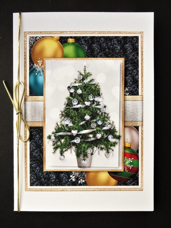 Christmas Trees Blue Series BUNDLE by Valerie Spowart