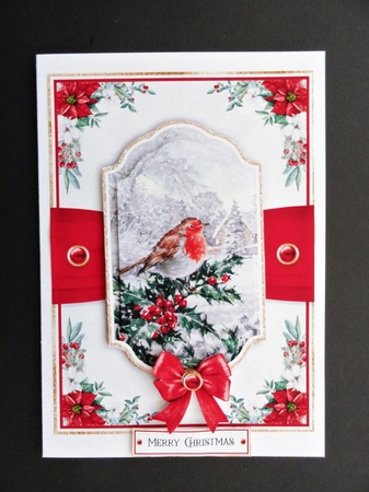 Robin 7.5x5.5 inch No.3 by Valerie Spowart