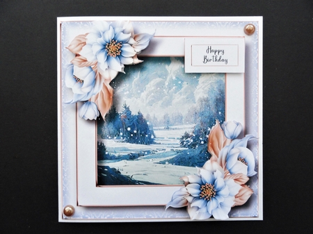 Gorgeous Winter Landscape Birthday 2 by Valerie Spowart