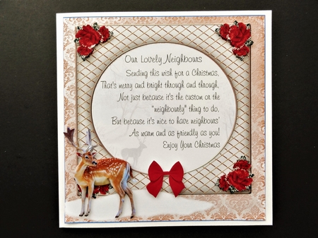 OUR NEIGHBOURS AT CHRISTMAS by Valerie Spowart