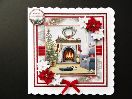 By The Fireside Mini Page Kit by Valerie Spowart