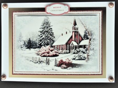 A5 Winter Scene Quick Card Collection by Valerie Spowart