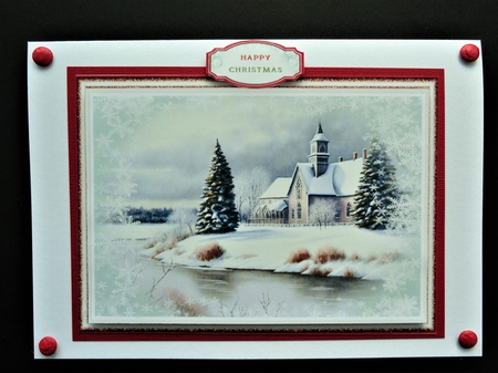 A5 Winter Scene Quick Card Collection by Valerie Spowart