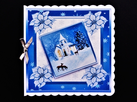 SC White church & snowflakes by Valerie Spowart