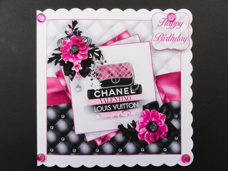 Birthday Fashion 2 Pink Mini Kit #1   by Valerie Spowart