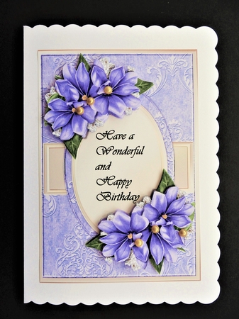 Lilac Magnolia Blossoms A5 Mini Kit by Valerie Spowart