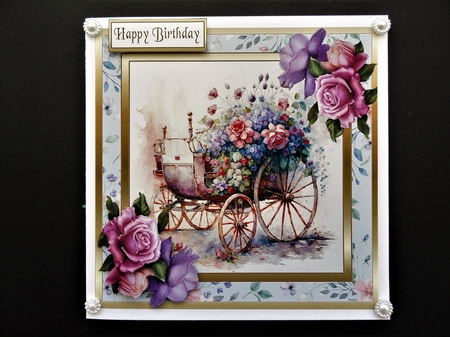 SC Floral carriage by Valerie Spowart