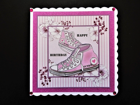  Funky Sneakers by Valerie Spowart
