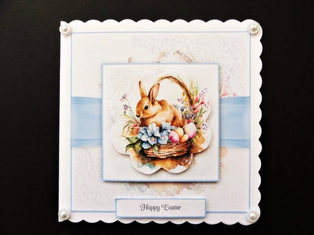 Bunny in a Basket No.3 by Valerie Spowart